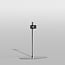 Vloerstandaard ORBIT rvs 120 cm VESA 200x100