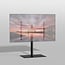 Vloerstandaard SQUARE zwart 80 cm VESA 600x400