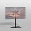 Vloerstandaard SQUARE zwart 100 cm VESA 400x200