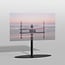 Vloerstandaard ORBIT zwart 80 cm VESA 600x400