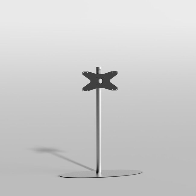 Vloerstandaard ORBIT rvs 120 cm VESA 400x200