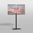 Vloerstandaard SQUARE zwart 150 cm VESA 400x200