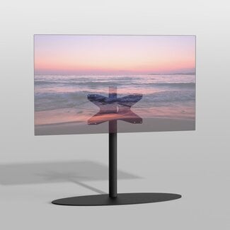 Cavus Vloerstandaard ORBIT zwart 80 cm VESA 400x200