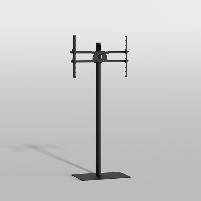 Vloerstandaard SQUARE zwart 150 cm VESA 600x400