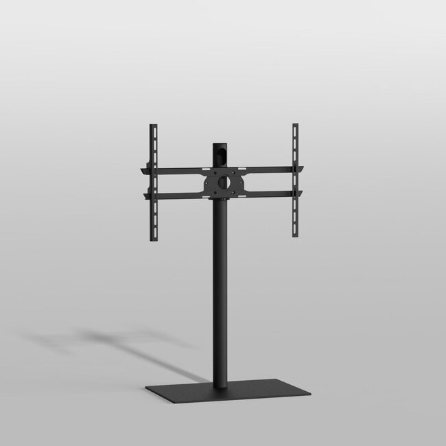 Vloerstandaard SQUARE zwart 100 cm VESA 600x400