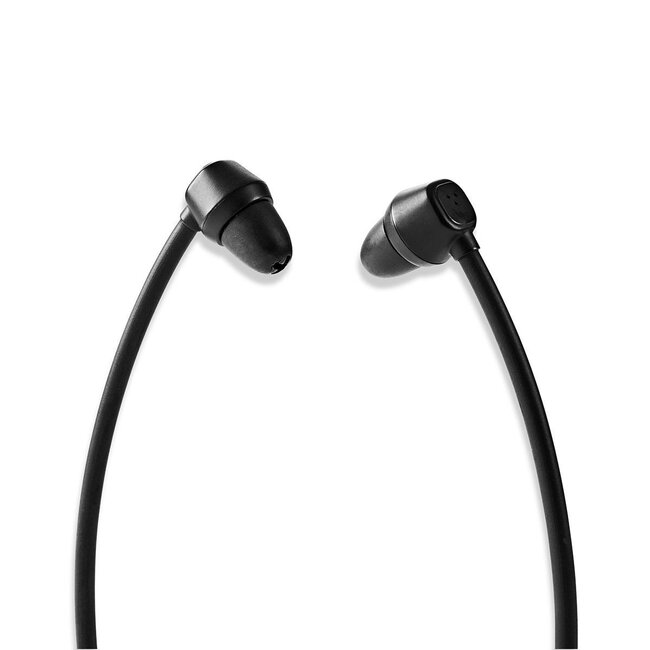 Nedis draadloze stereo in-ear RF hoofdtelefoon / zwart