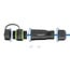 Delock Cable Connector RJ12 jack to RJ12 jack with M20 x 1.5 mm thread with protective cap and housing IP68 dust and waterproof