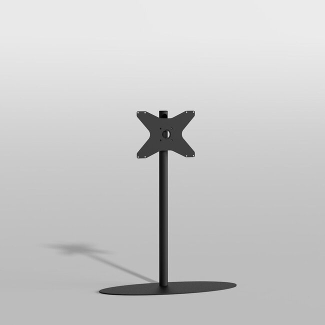 Vloerstandaard ORBIT zwart 120 cm VESA 400x300