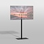 Vloerstandaard SQUARE zwart 150 cm VESA 200x100