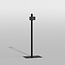 Vloerstandaard SQUARE zwart 150 cm VESA 200x100