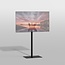 Vloerstandaard SQUARE zwart 120 cm VESA 300x300