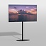 Vloerstandaard ELLIPS zwart 150 cm VESA 300x300