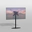 Vloerstandaard ELLIPS zwart 120 cm VESA 400x300