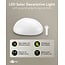 Goobay Set of 2 LED Solar Decorative Light Stone, 24 cm, Size M, RGBW