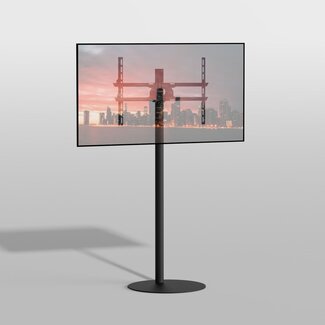 Cavus Vloerstandaard SPHERE zwart 150 cm VESA 600x400