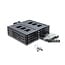 Delock 5.25″ Mobile Rack for 8 x 2.5″ SATA or SAS HDD / SSD with lock