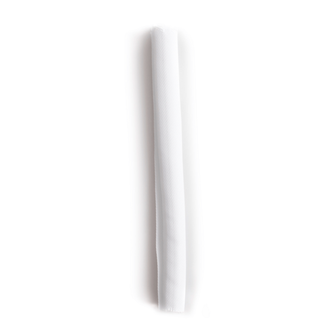 M Universal Cable Sock Self Wrapping 10mm White 25m
