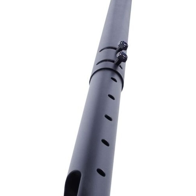M Extension Pipe Ceilingmount Black 3000mm
