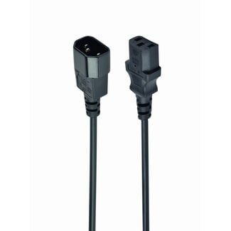 Cablexpert Netsnoer (C13 naar C14), 0,75 mmÂ², 10 A, 1,8 m