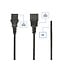 Netsnoer (C13 naar C14), 0,75 mmÂ², 10 A, 1,8 m