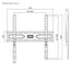 Goobay TV-muurbeugel | tot 75 inch | vast