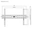 Goobay TV-muurbeugel | tot 86 inch | vast