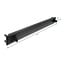 19 inch blindpaneel | toolfree (snap-in) | 1U | ABS | zwart