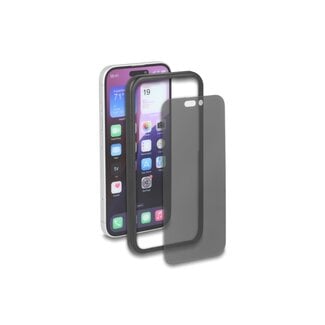 DeLOCK Delock Screen Protector Privacy Glass for iPhone 16 / Tempered-Glass Anti Spy 2 Ways privacy protection with easy installation tool