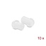 Delock Dust Cover for TOSLINK male 10 pieces transparent