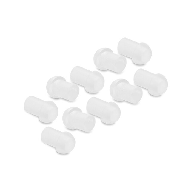 Delock Dust Cover for TOSLINK male 10 pieces transparent