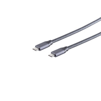 S-Impuls USB 3.2 Anschlusskabel Typ C, Gen 2, 4m