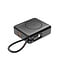 20 W Fast charging power bank with wireless charger, 10000 mAh, black