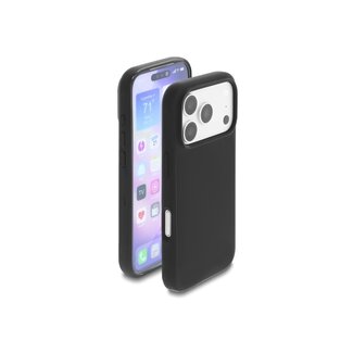DeLOCK Delock Protective Case for iPhone 17 Pro compatible with MagSafe made of soft-touch silicone black