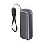 20 W compacte snellader met LCD-display, 10.000 mAh, spacegrey
