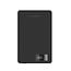 15 W Magnetic wireless powerbank with LCD, 5000 mAh, black