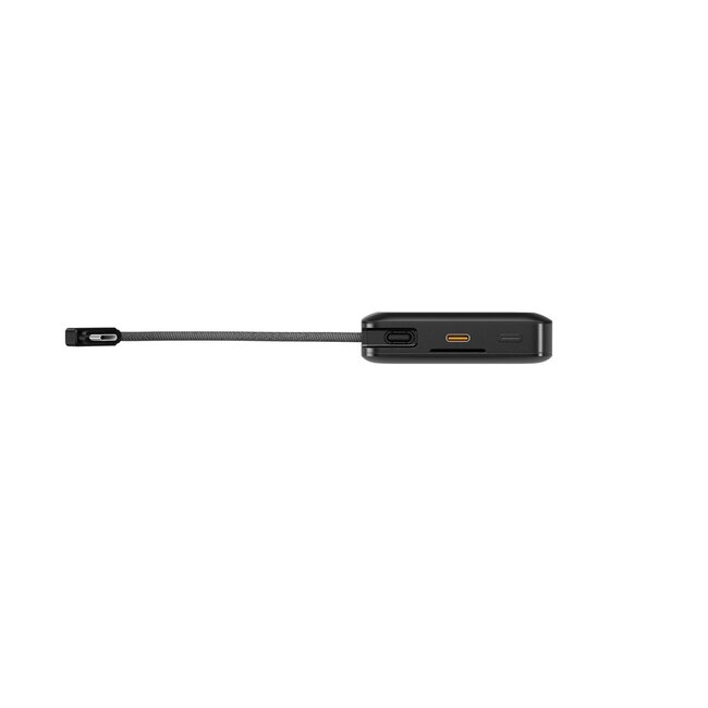 15 W magnetische draadloze powerbank met geÃ¯ntegreerde standaard, 10000 mAh, zwart