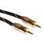 Roline Gold 3,5mm Jack kabel | nylon | 10 meter
