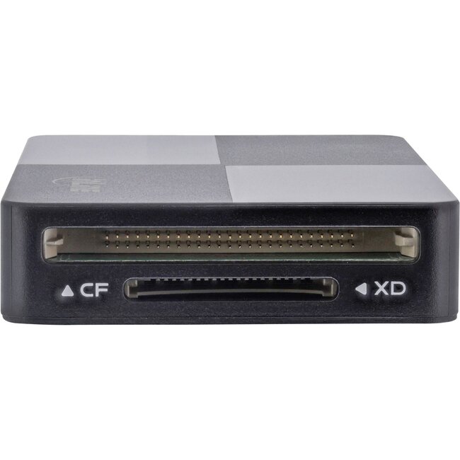 InLine USB hub met kaartlezer (USB-A/USB-C) | 3x USB-A | 5 kaartslots | USB3.0 5 Gbps | 0,30 meter