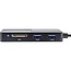 InLine USB hub met kaartlezer (USB-A/USB-C) | 3x USB-A | 5 kaartslots | USB3.0 5 Gbps | 0,30 meter