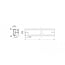 DIN-rail | 10 inch | 25,4 x 3,5 x 0,75 cm | aluminium