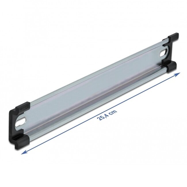 DIN-rail | 10 inch | 25,4 x 3,5 x 0,75 cm | staal