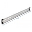 DIN-rail met sleufgaten | 19 inch | 48,2 x 3,5 x 0,75 cm | aluminium