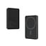 15 W magnetische draadloze powerbank, 5000 mAh, zwart