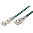 DÄTWYLER patchkabel Cat.6 (klasse E) S/FTP, CU 7702 flex LSOH, Hirose TM21, groen, 7,5 m
