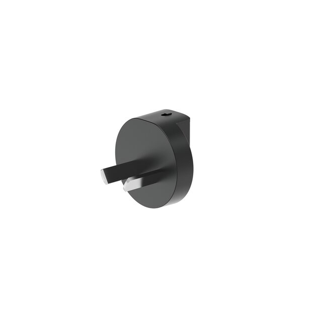 4-poorts 100 W GaN USB-snellader, LCD, zwart