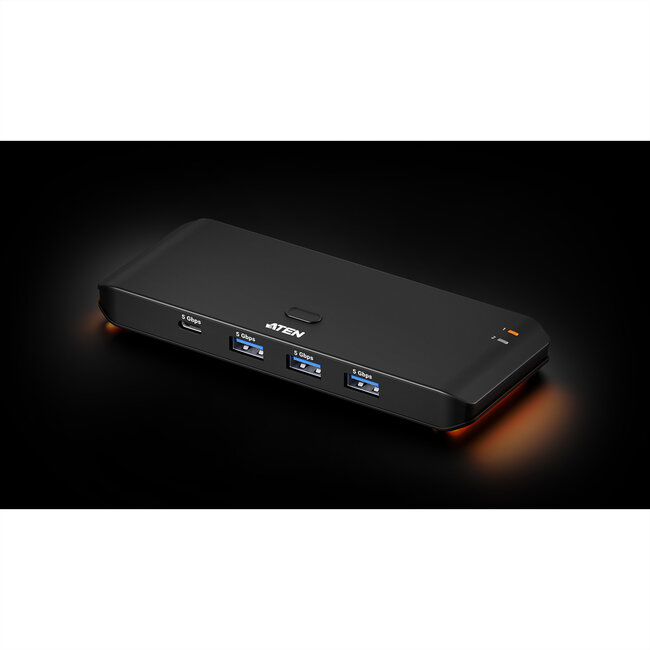 ATEN US4324 2x4-Port USB Sharing Switch, USB 3.2 Gen 1 Peripheral Sharing Switch