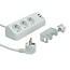 Bureau stekkerdoos | klembevestiging | 3 contacten | 2x USB-A + 1x USB-C PD 30W | 1,5 meter