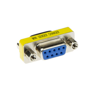 ACT ACT D-sub Adapter 9 polig female naar 9 polig female