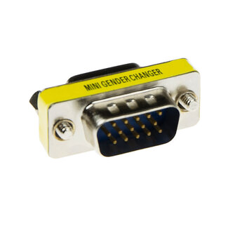 ACT ACT High Density D-sub Adapter 15 pole male naar 15 pole female