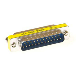ACT ACT D-sub Adapter 25 polig male naar 25 polig female